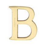 M Marcus Heritage Brass Letter B - Pin Fix 51mm